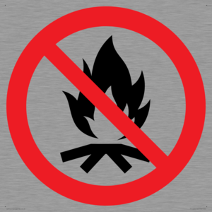 Prohibition: No campfire